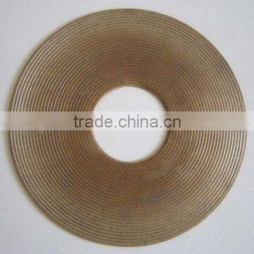springing friction disc for construction machinery