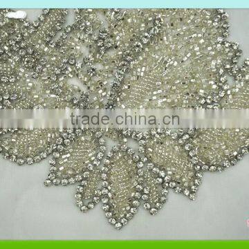 2015 Newest and Fashion Handmake Tulle Applique With Beads RC-315 photo-2