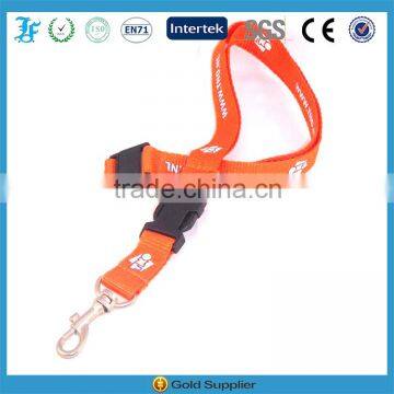 china factory promotional heat transfer printing lanyard/ neck lanyards with custom design