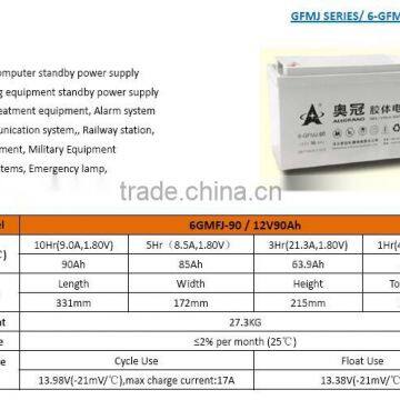 12V90ah Telecom Battery/ UPS Battery photo-2