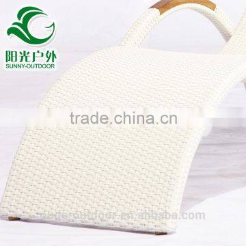 2016 New Design Luxury Hotel Lounger Wholesale s Shaped Outdoor Chaise Lounge Furniture photo-4