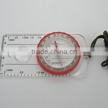 Welcome to customize!Pocket camping Map Compass with mirror