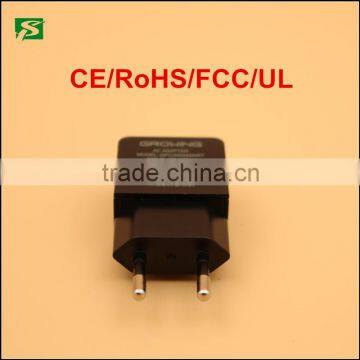 UL/CE/RoHS/FCC approved 5v 1a mini usb charger