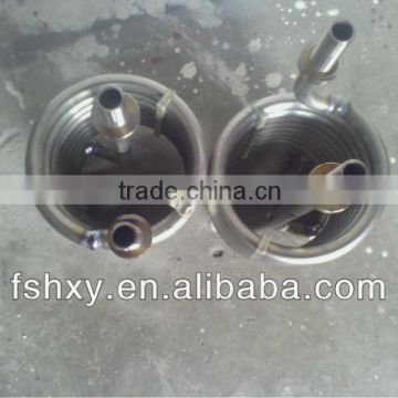 sprial titanium heat exchanger coil