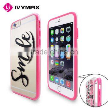 Manufacture price pc+tpu fashion combo case for iphone 6s