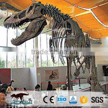 OA6132 Just Like The Real Jurassic Park Dinosaur Metal Sculpture Fossils