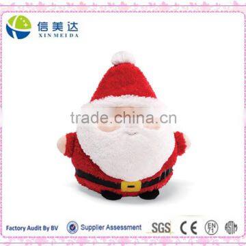 Cute Round Christmas Santa Plush Stuffed Toy