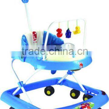 blue baby walker