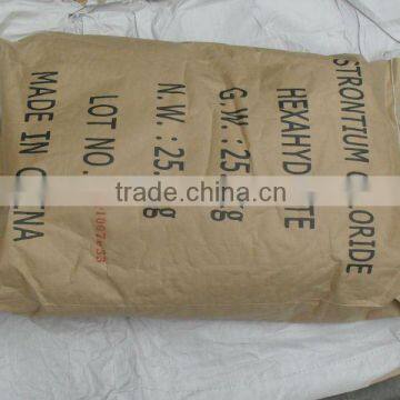 Strontium Chloride Powder for Magnetic