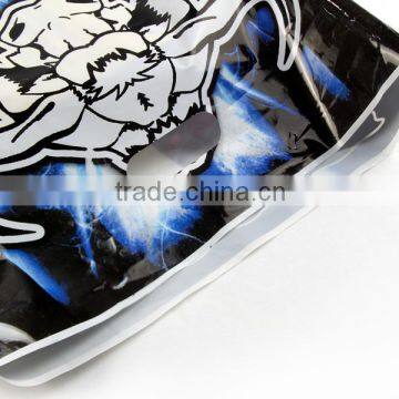 Biodegradable Fold Over Die Cut Plastic Shopping Bag photo-4