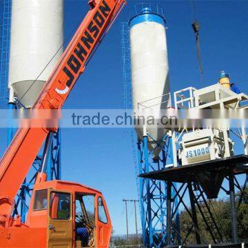 Belt Type Concrete Batching Plant, HZS60 Beton Plant in Turkey