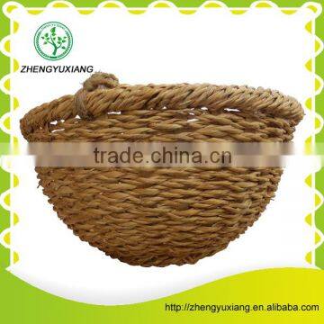 Special Shape Handmade Rattan Round Hanging Storage Basket photo-2