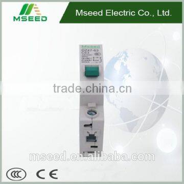 Single Phase mini DZ47-63 circuit breaker