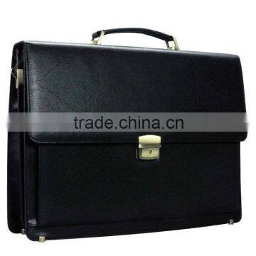 Classic design & professional for business men and lawyers leather briefcase men leather bag with briefcase locks