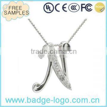 Fashion & Lovely Silver Necklace Metal Craft