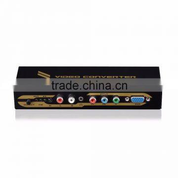 VGA and Component SPDIF/RL to Hdmi Converter for Home Theater Support Max 1080p Vga and Component to Hdmi Converter