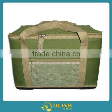 collapsible 4 person insulate picnic bag with handle