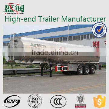 Shengrun Brand Trailer With Fuwa Axle Aluminum Fule Tanker Semi Trailer photo-3