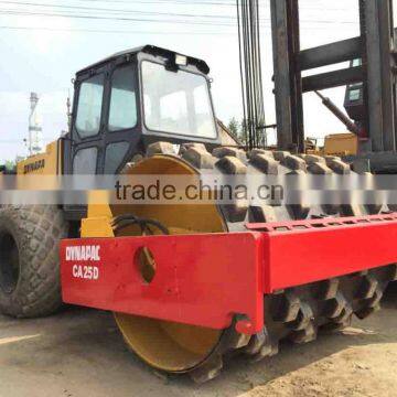Used dynapac 10ton road roller CA25PD, also CA30d,CA30PD,CA251,CC21,CA405