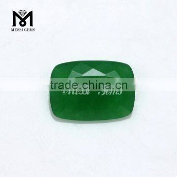 Green Quartz Cushion 10 x 14 mm Faceted Loose Gemstone Jade