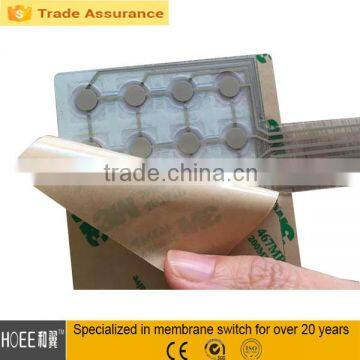 Professional OEM Design Custom High Quality 4x4 Array 16 Keys Matrix Embossed Buttons Metal Dome Membrane Numeric Switch Keypad photo-4