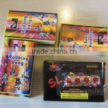 rubbing bang candy toy fireworks