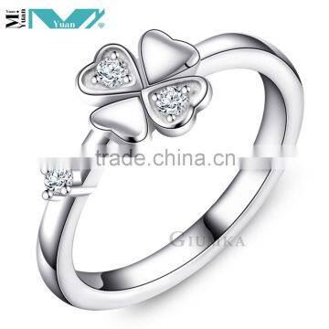 316 Stainless Steel Flower Ring Design Jewelry