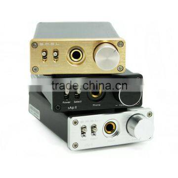 SMSL sApII Pro TPA6120A2 HiFi Stereo Headphone Amplifier with Power Adapter