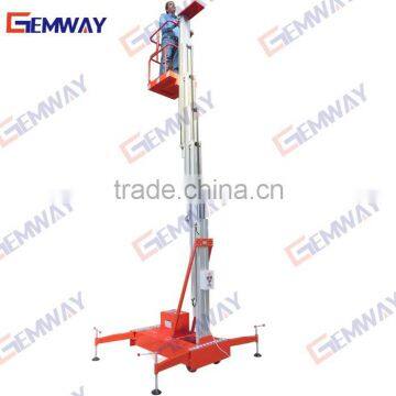 8m small hydraulic mobile mini lift