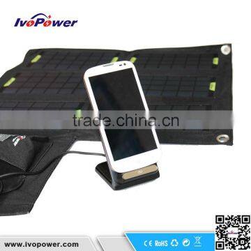 Multiple foldable china solar mobile phone battery micro usb charger