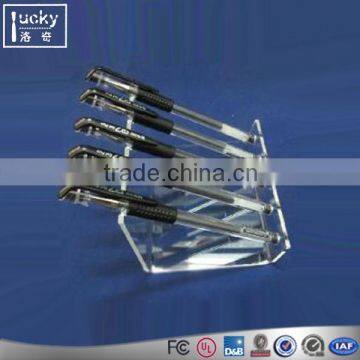 Factory manufacture acrylic material pen holder display stand for stationery store