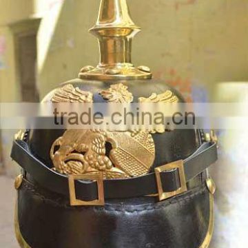 PICKELHAUBE LEATHER HELMET