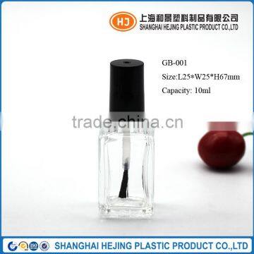 10ml wholesale nail polish glass bottle with brush