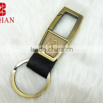 Professional gentleman metal keychain