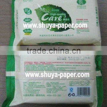 Organic baby wipes 80pcs per pack