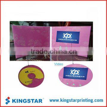 7 inch touch screen video invitation card