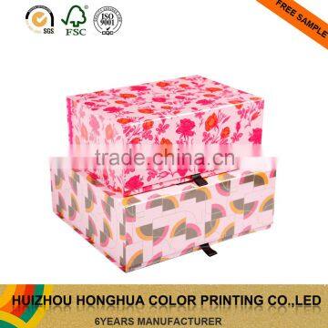 Custom luxury cardboard paper gift box cardboard folding storage paper box