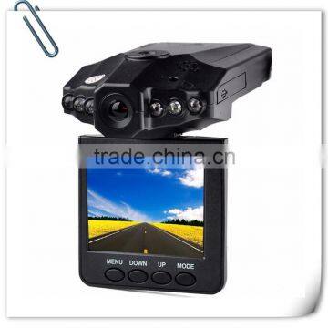 2.5" LCD Screen 6 LED Night Vision Vehicle Car Detector Camera Recorder 120 Degree Wide View Angle HD Car DVR~
