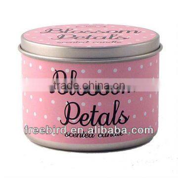 Soy Wax Scented Tin Candle