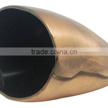 Metal Cow Bell in Plated or Painted Color With Logo and Strap Attached for Hunting