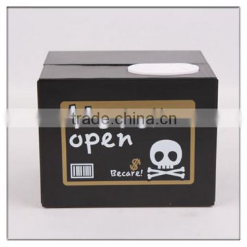 The Skull Stealing Coin box Plastic Kids Bank for Children's Birthday Gift