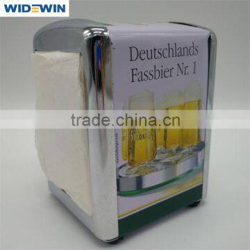 Quality factory price metal tissue paper holder /Tin napkin dispenser