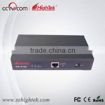 Industrial Grade 8 Port RS485/422 to TCP/IP Ethernet Serial Device Server,10/100M