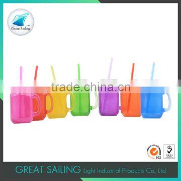 drinking glass bottles 500ml with colour