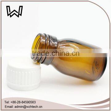 Amber e liquid empty glass bottle 30ml