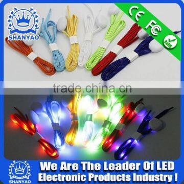 2016 Hot Selling LED Casual Shoes Lace For Sports Safety Usage