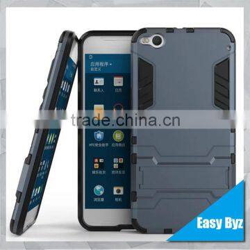 New Arrival phone cases TPU +PC 2-in-1 Hybrid Kickstand case for HTC X9