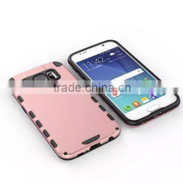 For Samsung Galaxy S6 Hybrid TPU Case, Shockproof Hard Case for Samsung S6 Protective PC Slim Cover photo-3
