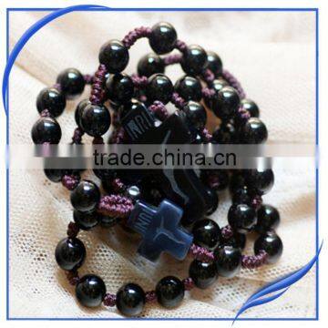 2014 High quality factory discount glass rosary