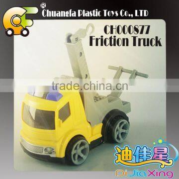 Wholesale toys-plastic small friction truck toys mini crane toys